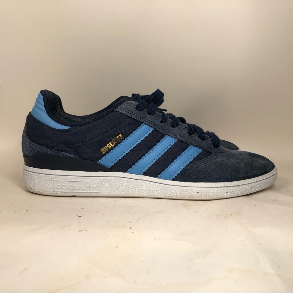 Adidas Busenitz Pro Men's Size 11.5 Skate Sneakers “Navy Light Blue” IG5295